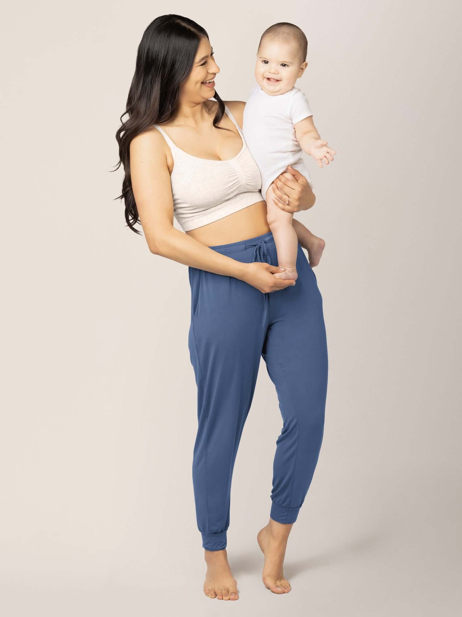 Everyday Lounge Jogger | Slate Blue | Milk & Baby