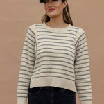 Lucy in the Sky Stripe Sweater | Milk & Baby
