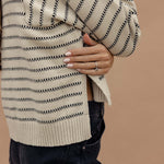 Lucy in the Sky Stripe Sweater | Milk & Baby