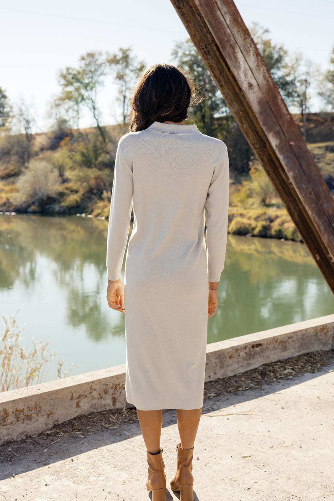 The Typewriter Sweater Dress | Milk & Baby