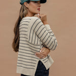 Lucy in the Sky Stripe Sweater | Milk & Baby
