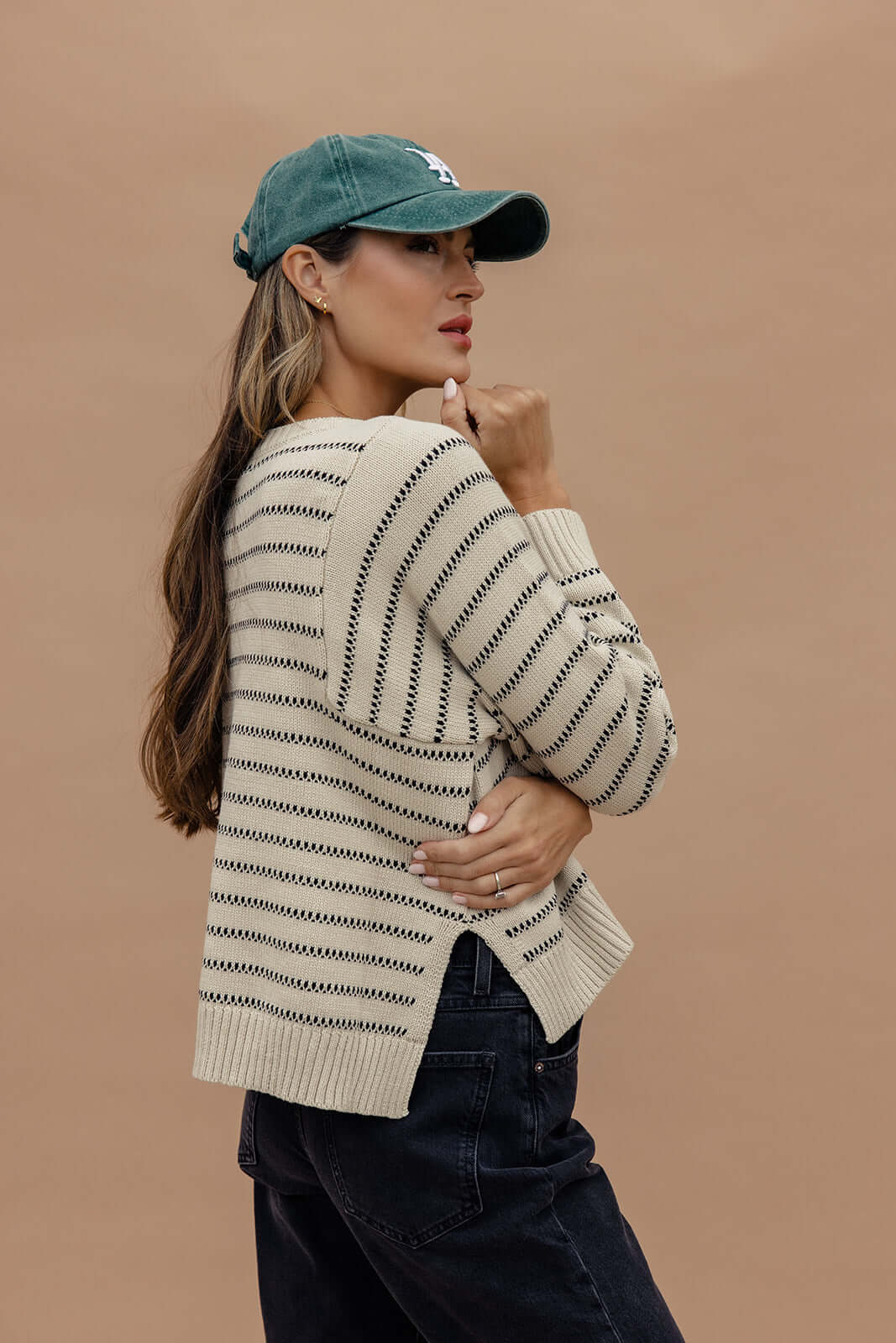 Lucy in the Sky Stripe Sweater | Milk & Baby