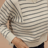 Lucy in the Sky Stripe Sweater | Milk & Baby