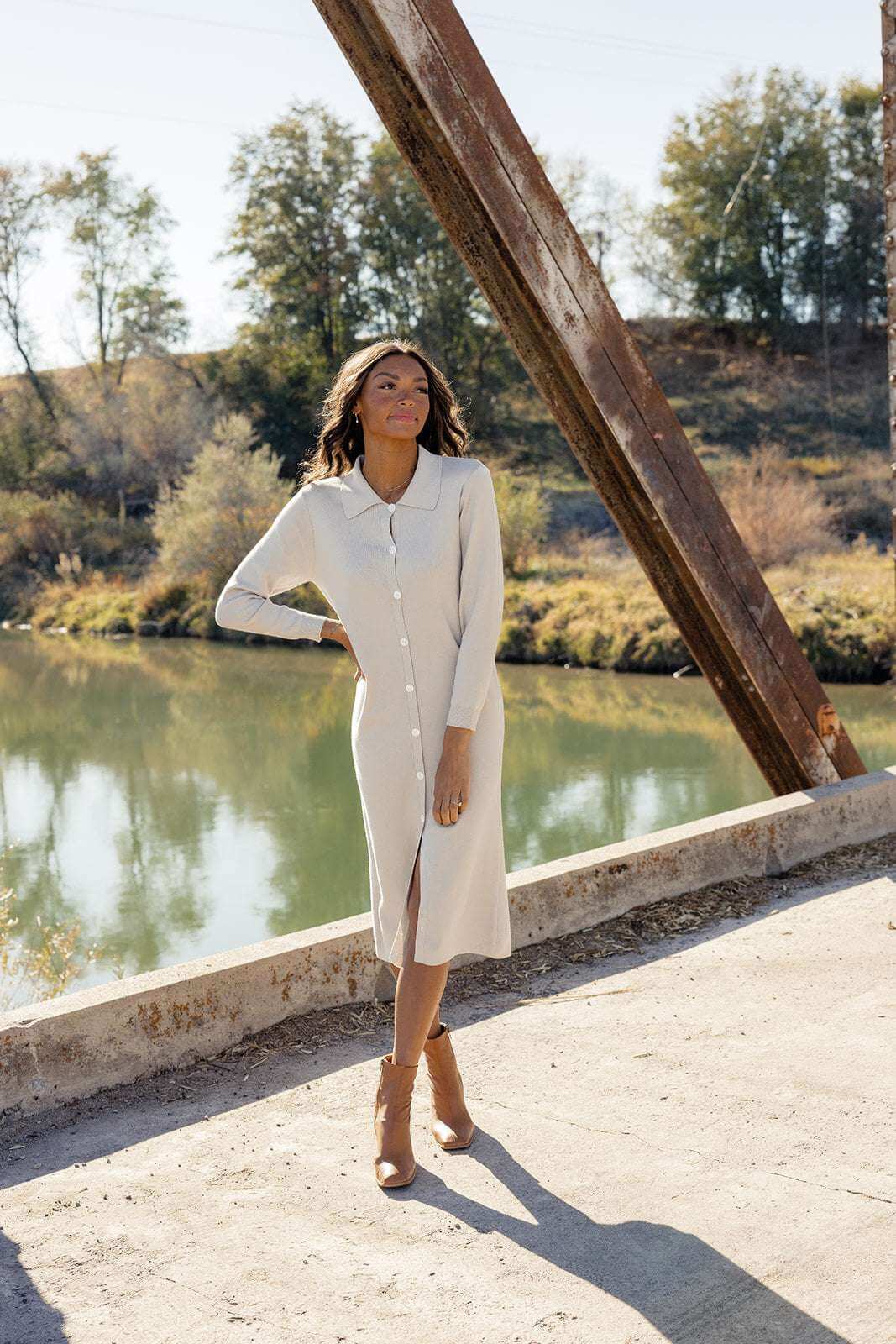 The Typewriter Sweater Dress | Milk & Baby