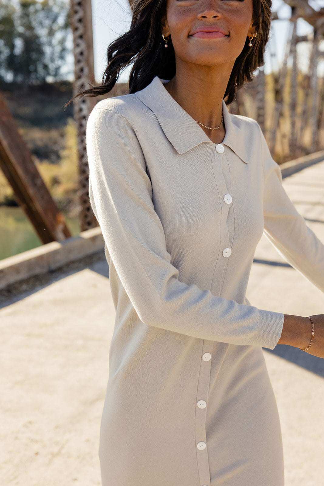 The Typewriter Sweater Dress | Milk & Baby