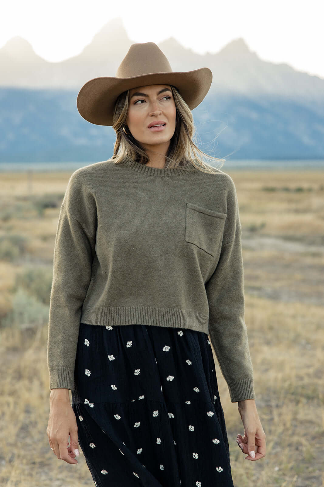 Long Road Pocket Sweater | Milk & Baby