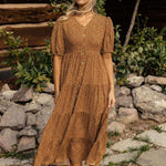 The Aura Button Dress | Milk & Baby
