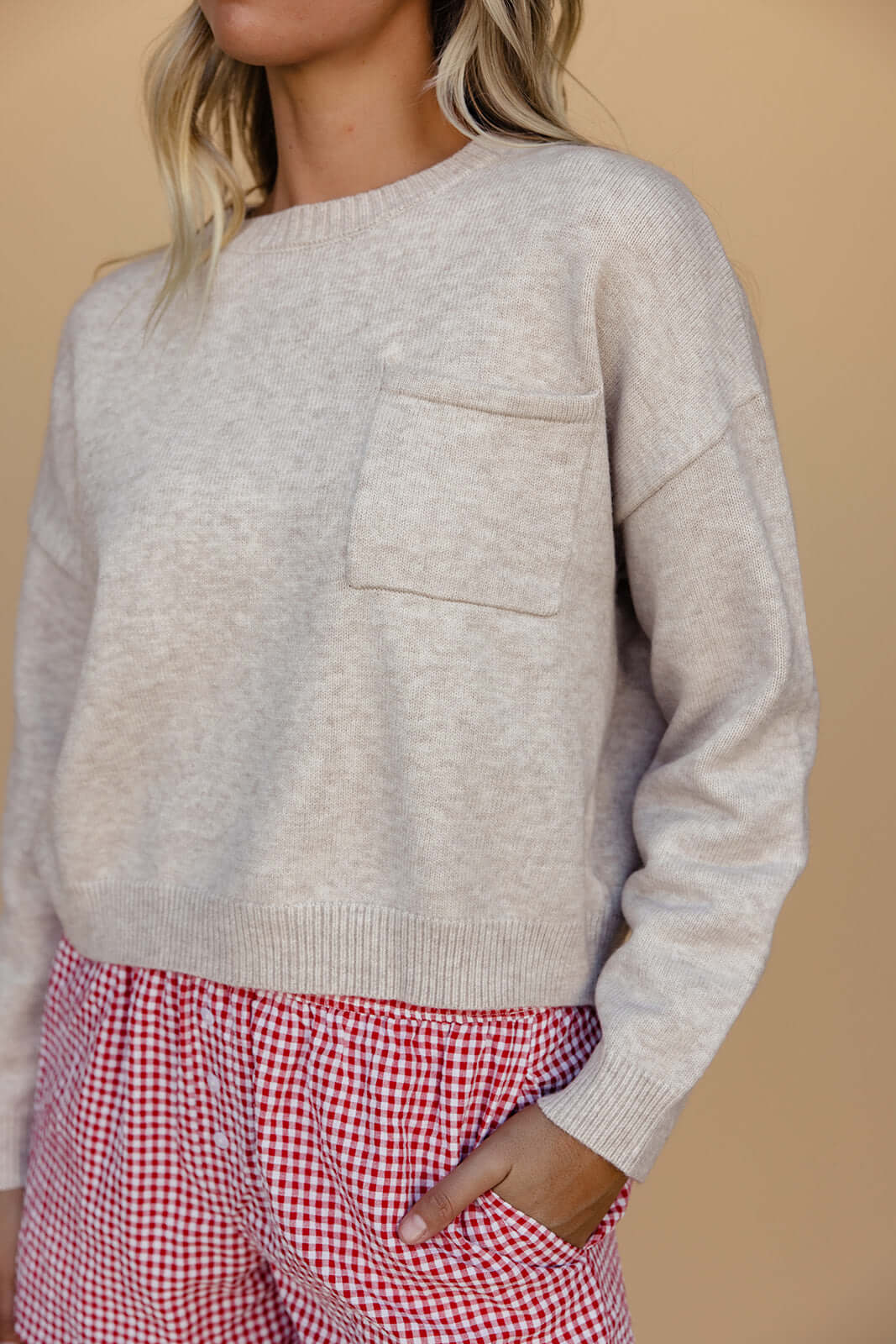 Long Road Pocket Sweater | Milk & Baby