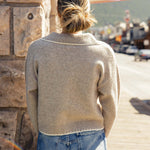 Sand Castles Collared Cardigan | Milk & Baby