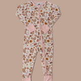 Flowers and Boots Dream Romper | Milk & Baby