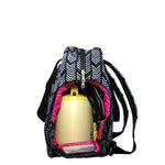 Kelly Breast Pump Backpack (B&W) Milk & Baby