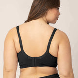 Signature Sublime® Contour Hands-Free Pumping & Nursing Bra | Black | Milk & Baby