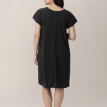 Universal Labor & Delivery Gown | Black | Milk & Baby