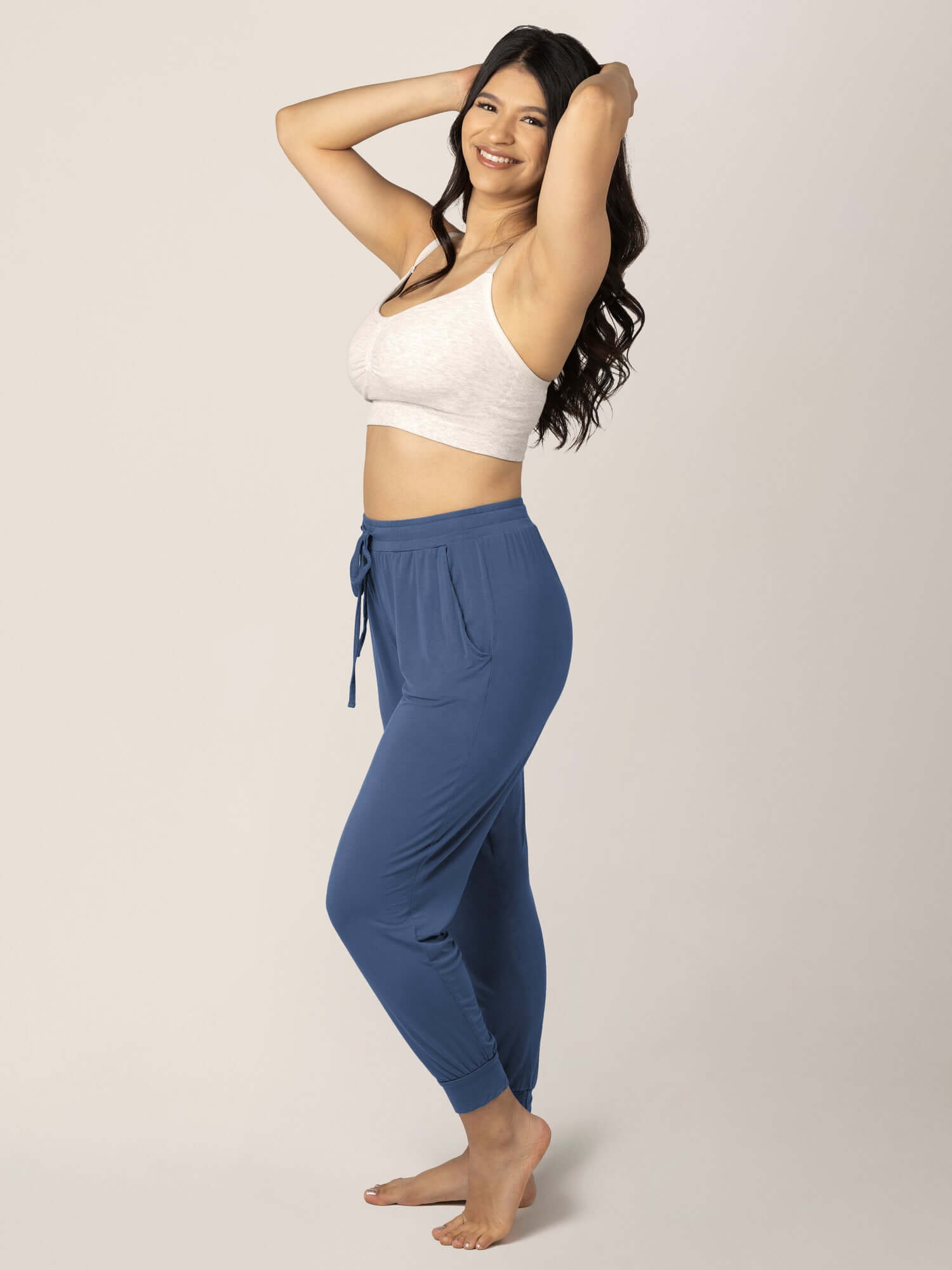 Everyday Lounge Jogger | Slate Blue | Milk & Baby