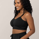 Sublime® Hands-Free Pumping & Nursing Bra | Black | Milk & Baby