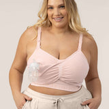Sublime® Hands-Free Pumping & Nursing Bra | Pink Heather | Milk & Baby