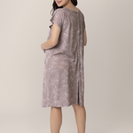 Universal Labor & Delivery Gown | Lilac Bloom | Milk & Baby