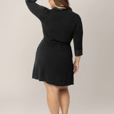 Emmaline Robe | Black | Milk & Baby