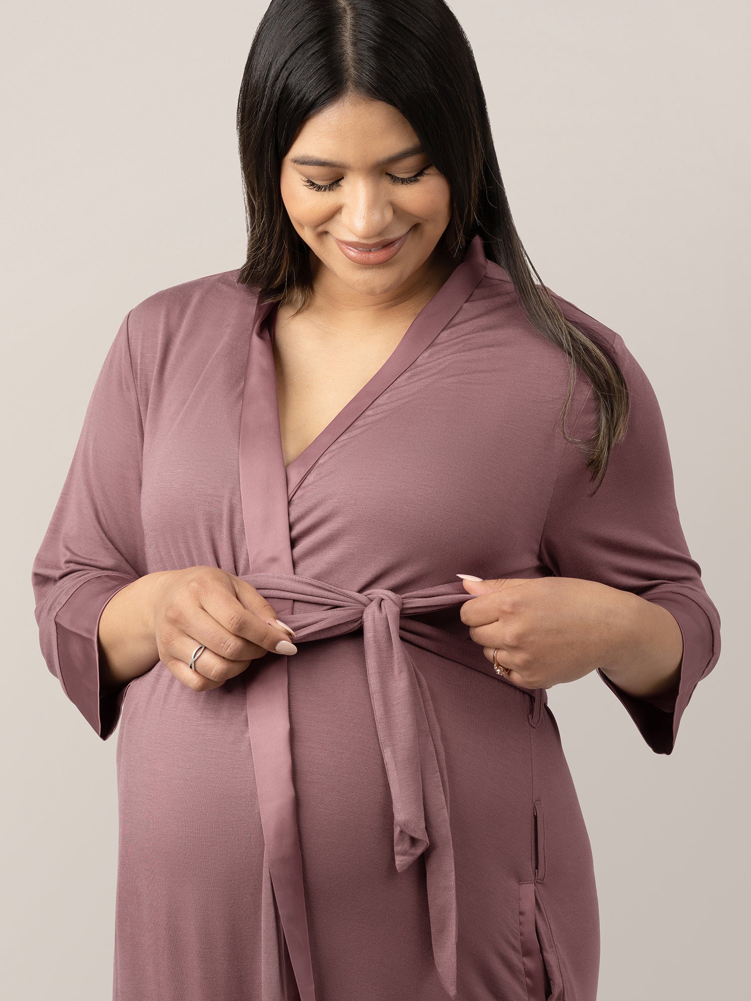 Emmaline Robe | Twilight | Milk & Baby
