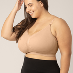 Sublime® Hands-Free Pumping & Nursing Bra | Beige | Milk & Baby