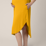 Ruffle Strap Labor & Delivery Gown | Honey | Milk & Baby