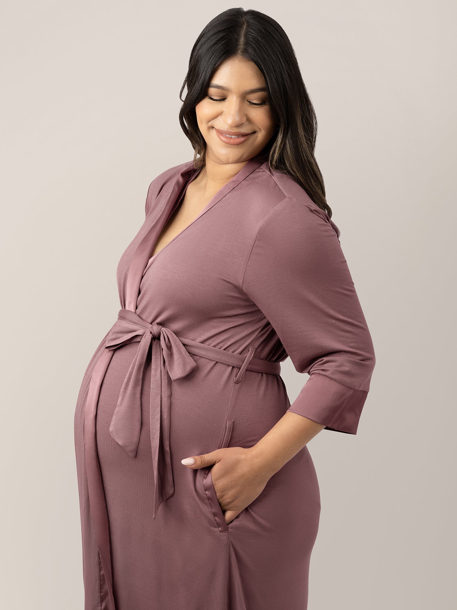 Emmaline Robe | Twilight | Milk & Baby