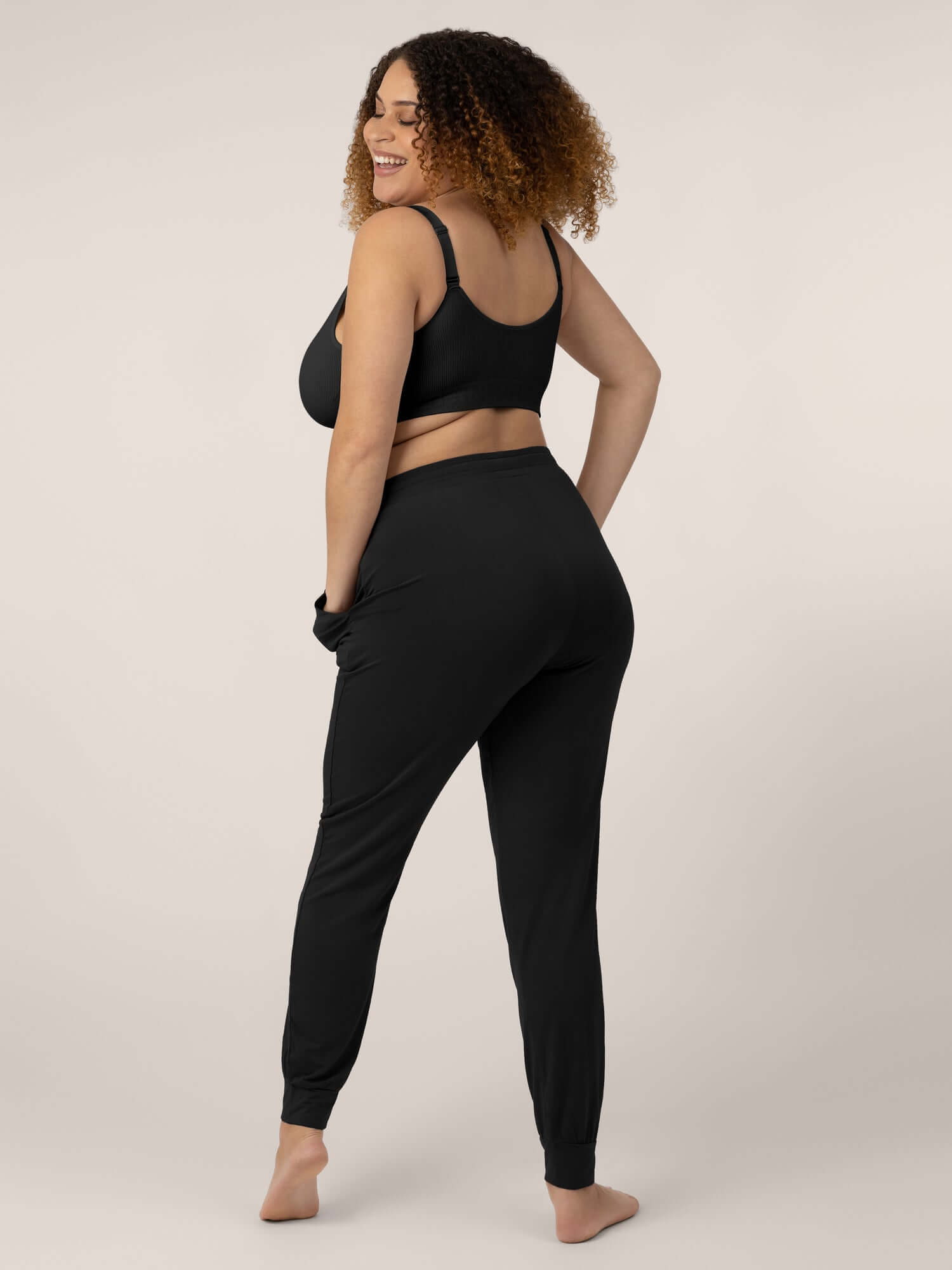 Everyday Lounge Jogger | Black | Milk & Baby