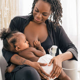 Sublime® Hands-Free Pumping & Nursing Bra | Black | Milk & Baby