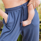 Everyday Lounge Jogger | Slate Blue | Milk & Baby