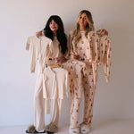 Sadie Stripe | Bamboo Zip Pajamas | Milk & Baby