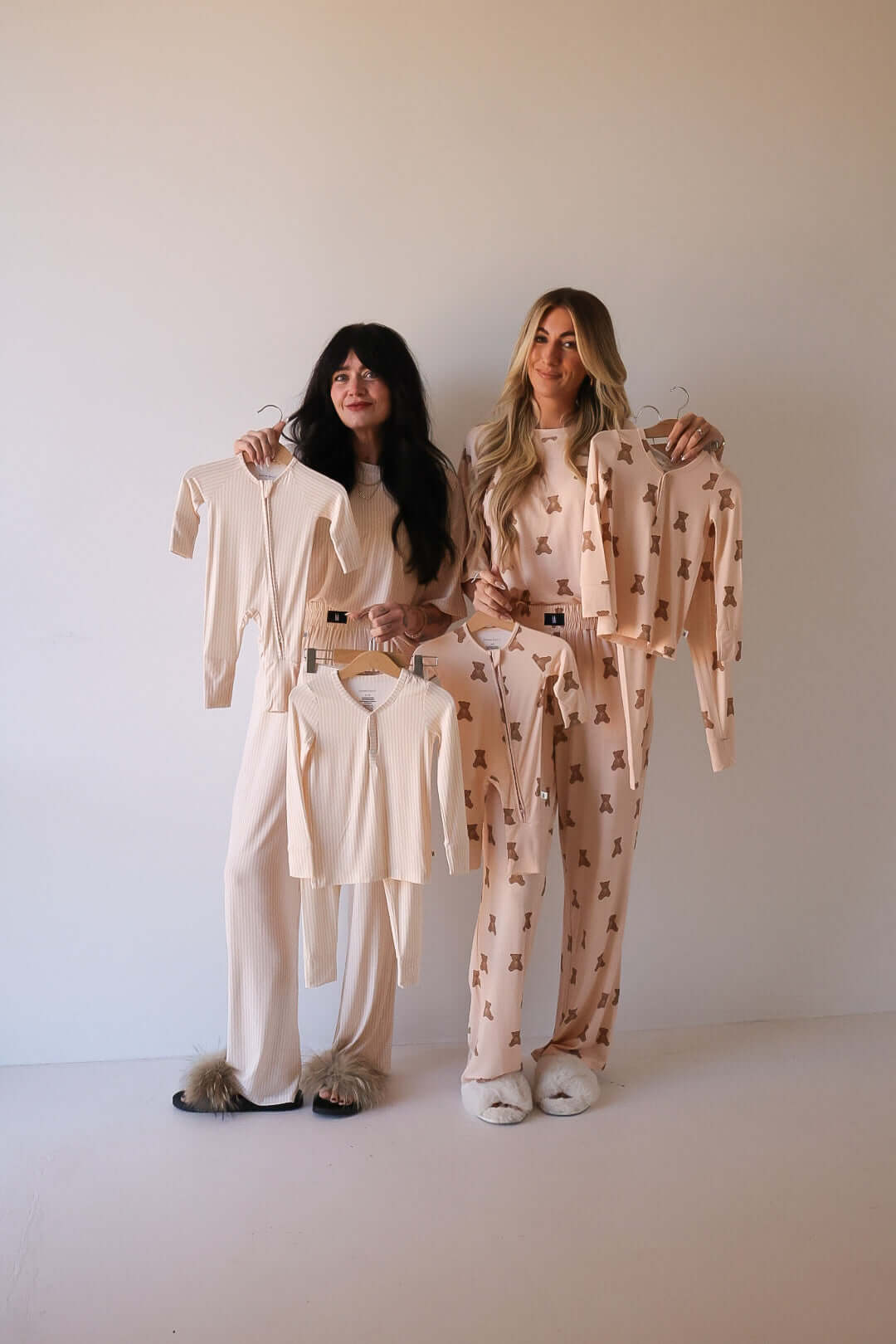 Sadie Stripe | Bamboo Zip Pajamas | Milk & Baby