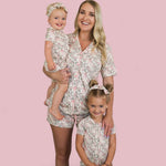 Victorian Bloom Women’s Dream Short Set | Milk & Baby