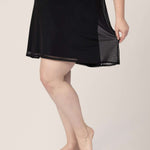 Aurora Mesh Nursing Nightgown | Black | Milk & Baby