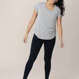 Everyday Maternity & Nursing T-shirt | Grey Heather | Milk & Baby