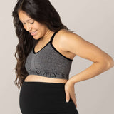 Sublime® Nursing Sports Bra | Heather Grey | Milk & Baby