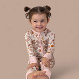 Flowers and Boots Dream Romper | Milk & Baby