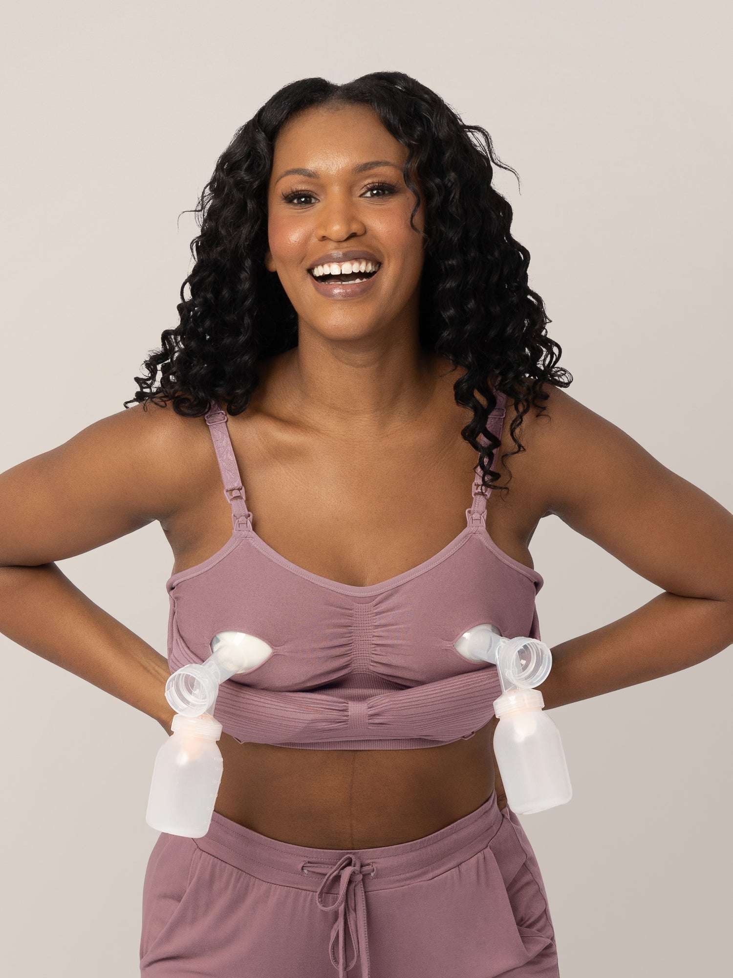 Sublime® Hands-Free Pumping & Nursing Bra | Twilight | Milk & Baby