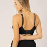 Sublime® Hands-Free Pumping & Nursing Bra | Black | Milk & Baby