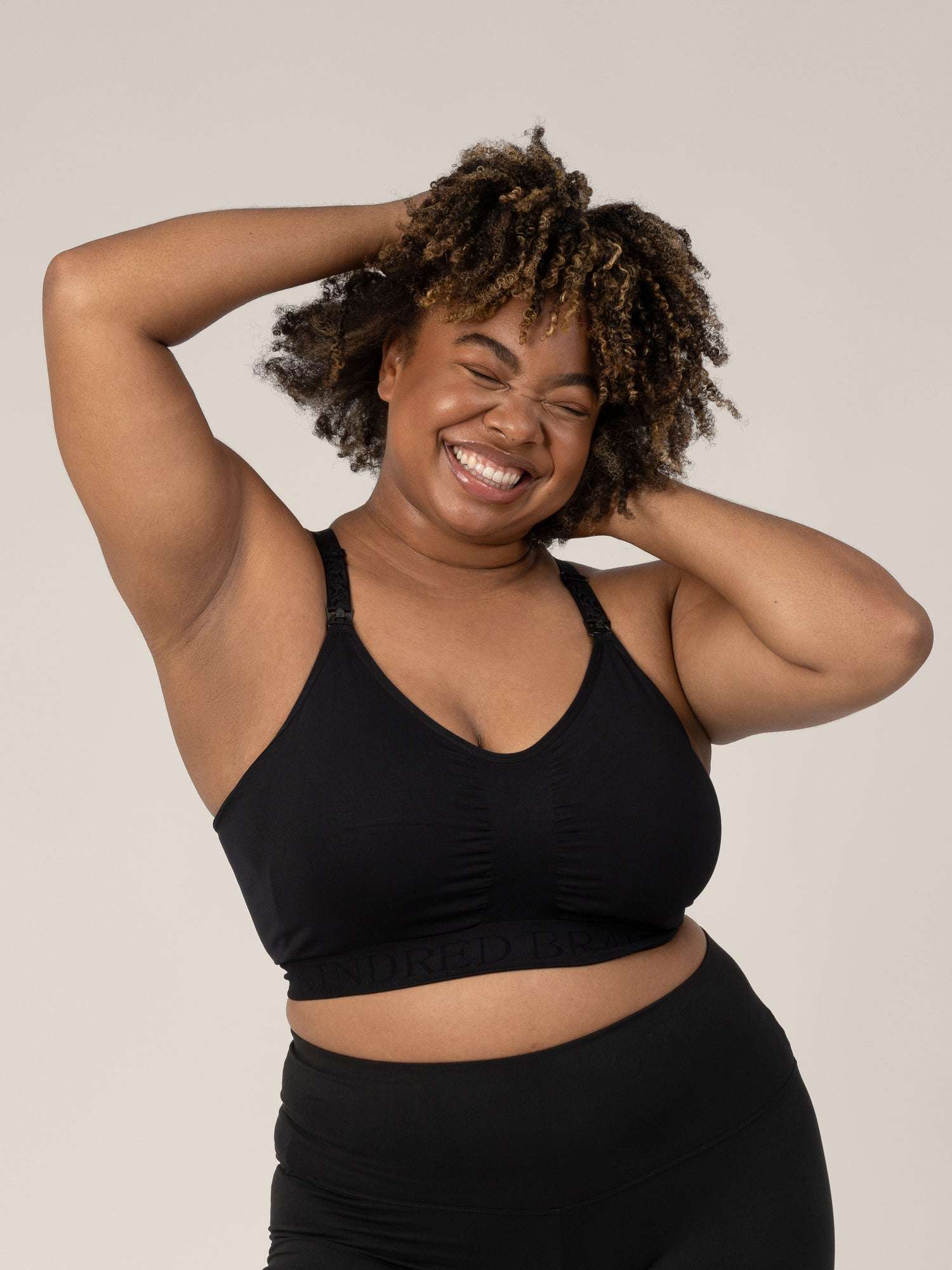 Sublime® Nursing Sports Bra | Black | Milk & Baby