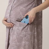 Universal Labor & Delivery Gown | Lilac Bloom - milk & baby