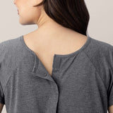 Universal Labor & Delivery Gown | Grey Heather | Milk & Baby