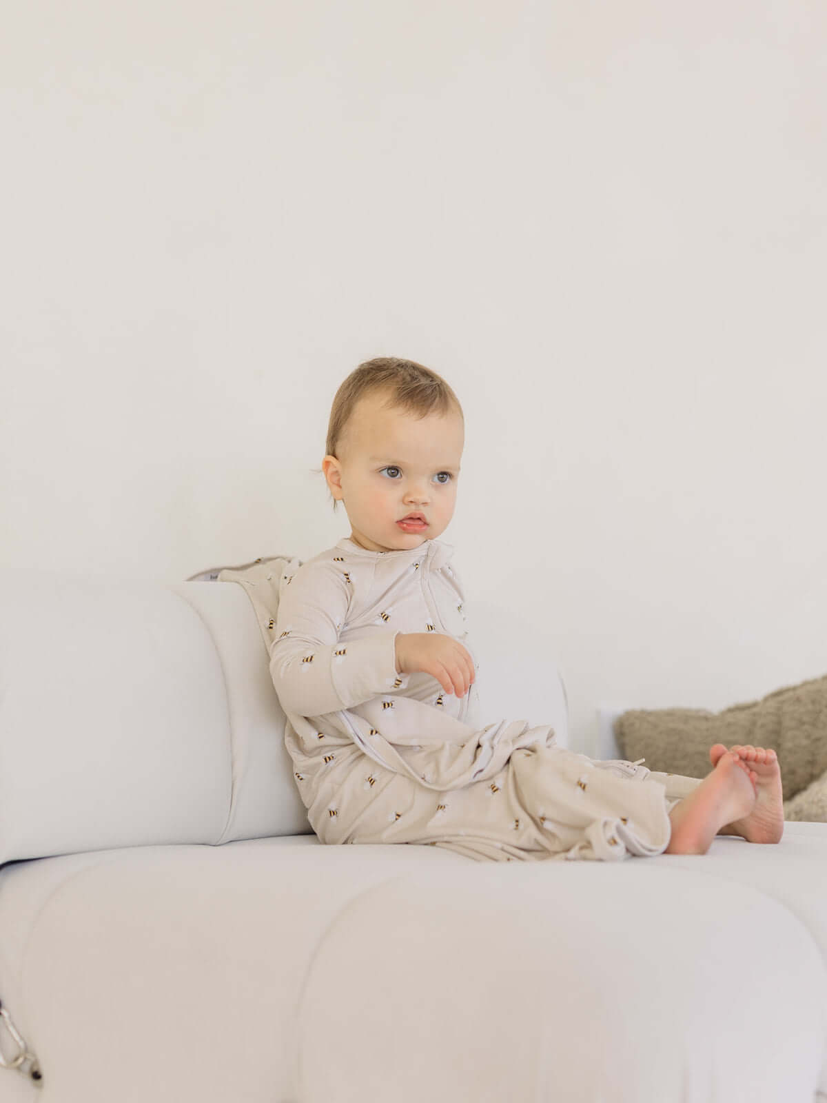 Bumblebee | Bamboo Zip Pajamas | Milk & Baby