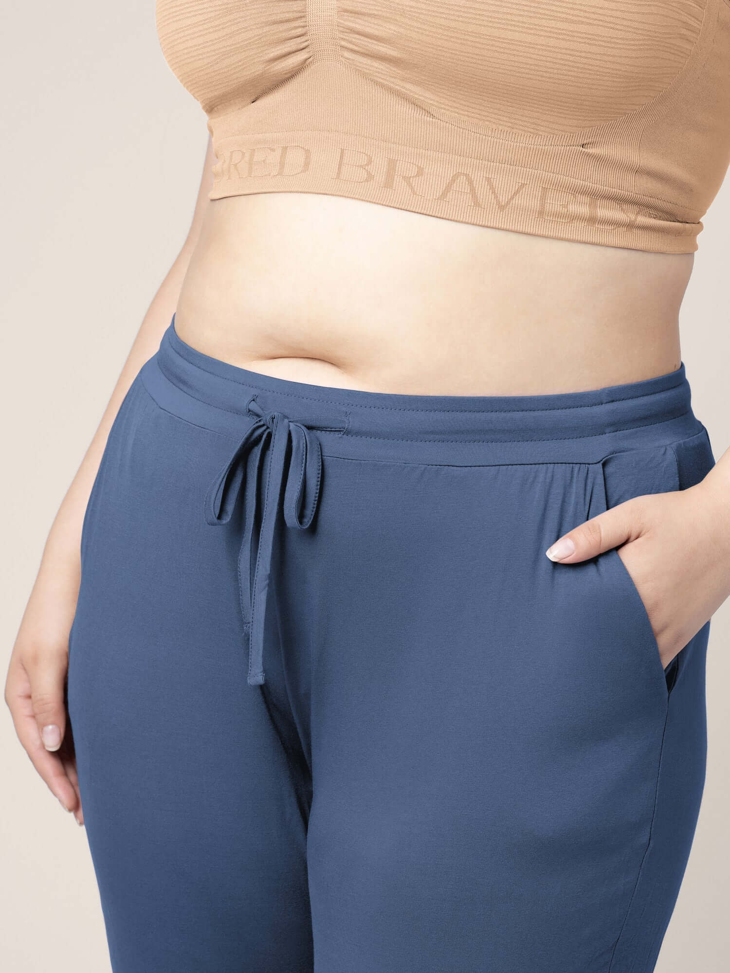 Everyday Lounge Jogger | Slate Blue | Milk & Baby