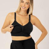 Sublime® Hands-Free Pumping & Nursing Bra | Black | Milk & Baby