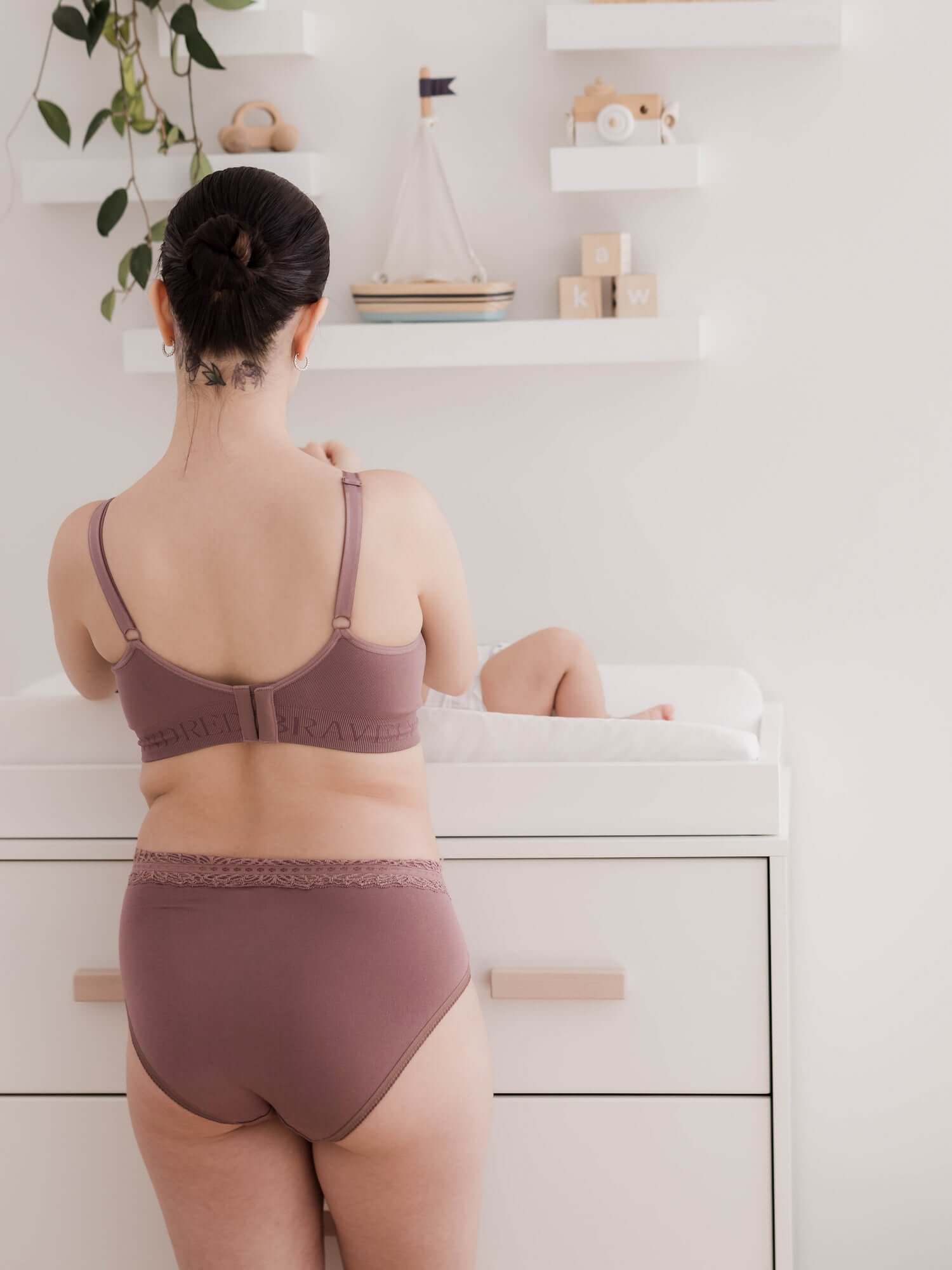 High-Waisted Postpartum Underwear Pack | Dusty Hues | Milk & Baby