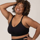 Sublime® Nursing Sports Bra | Black | Milk & Baby