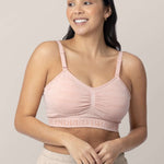 Sublime® Hands-Free Pumping & Nursing Bra | Pink Heather | Milk & Baby