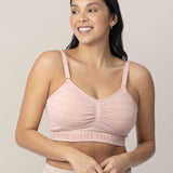 Sublime® Hands-Free Pumping & Nursing Bra | Pink Heather