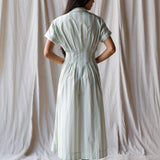 Pleated Shirtdress | Milk & Baby