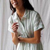 Pleated Shirtdress | Milk & Baby